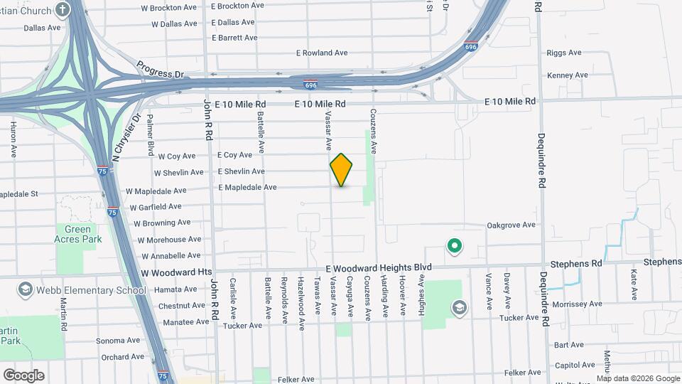 920 E Mapledale Ave Map and Location Details