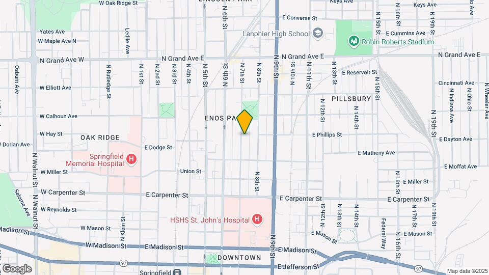 848 N 7th St Mapa y Detalles de la Ubicación