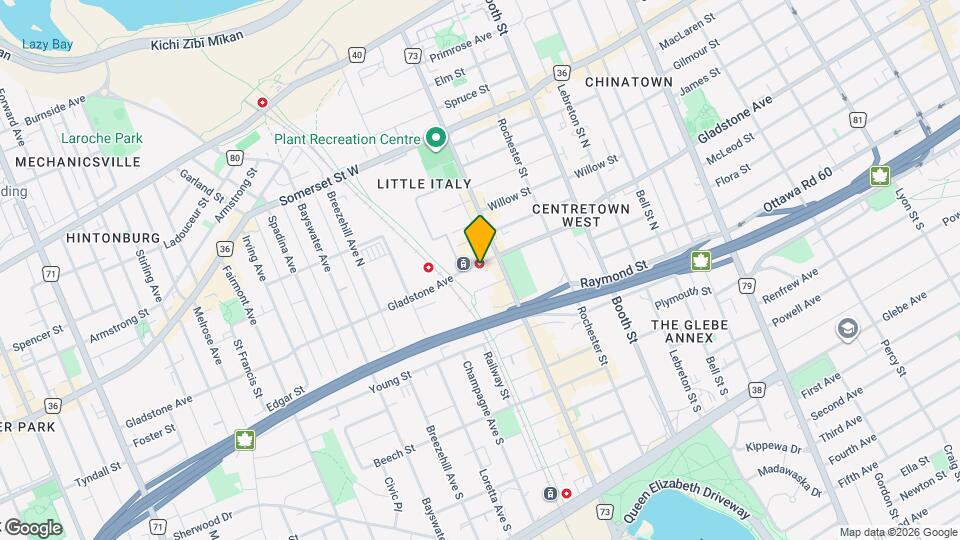 920 Gladstone Ave, Unit 1 Map and Location Details
