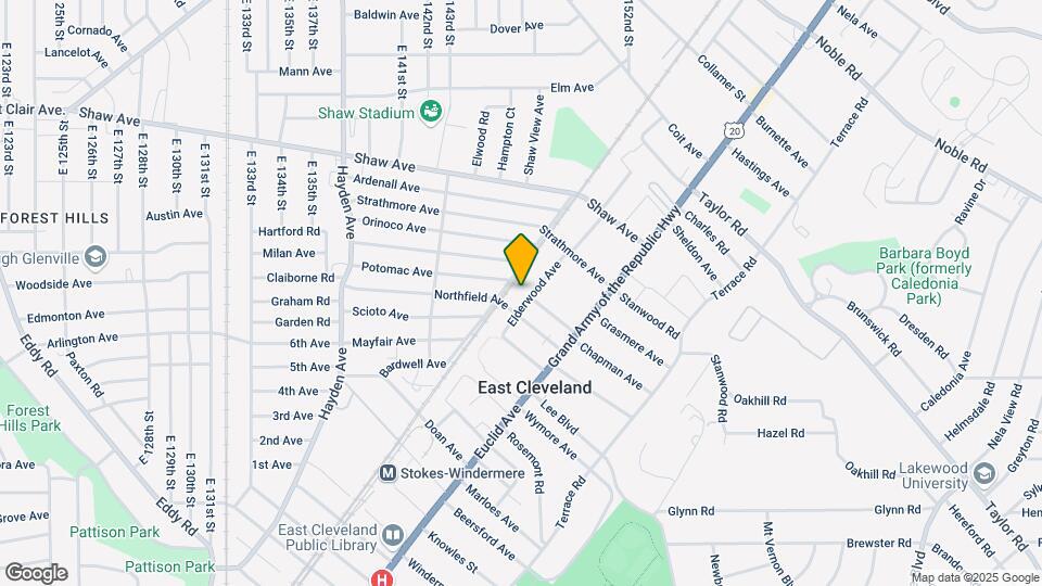 14841 Elderwood Ave Map and Location Details