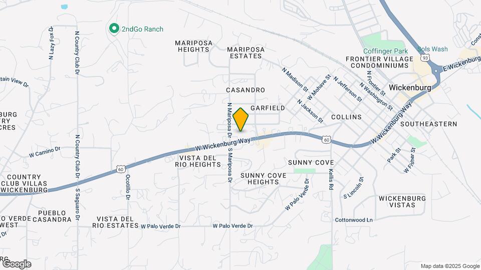 776 Wickenburg Way Map and Location Details