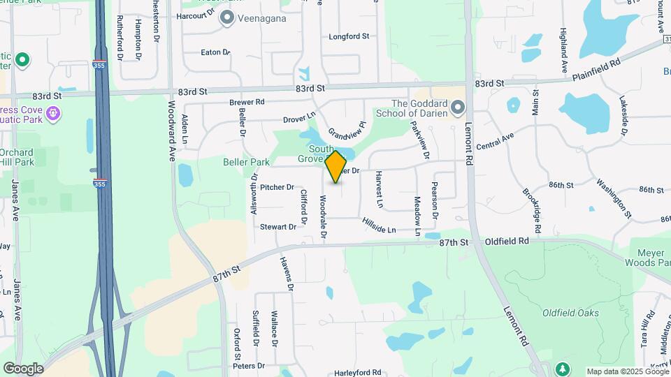8558 Beller Ct Map and Location Details