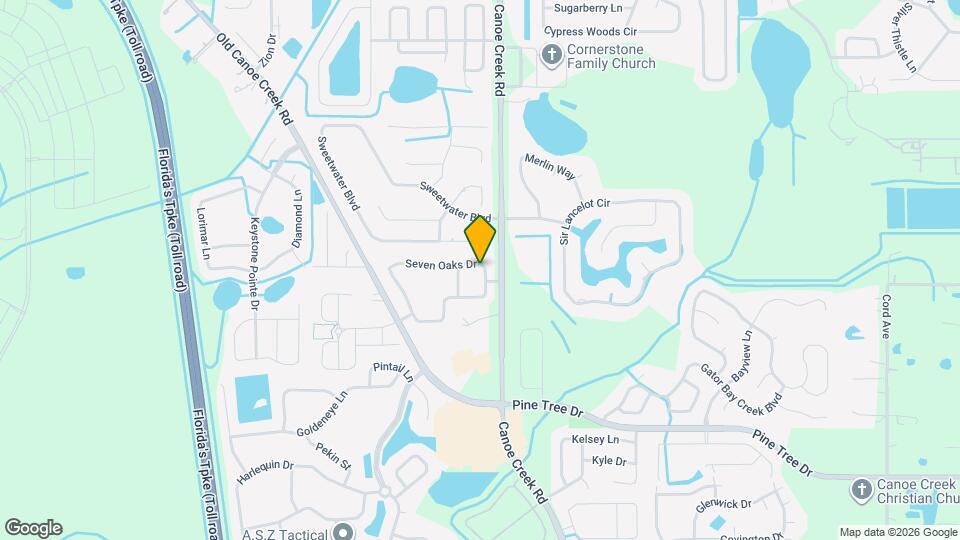 2223 Seven Oaks Dr Map and Location Details