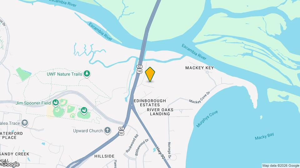 3428 Riverside Dr Map and Location Details