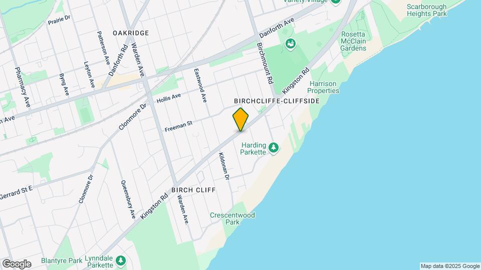 1631 Kingston Rd Map and Location Details