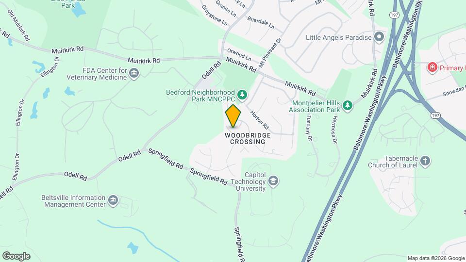 8806 Admiral Dr Map and Location Details