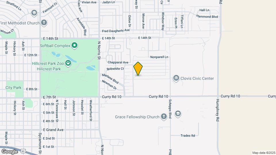505 Almond Tree Ln Map and Location Details