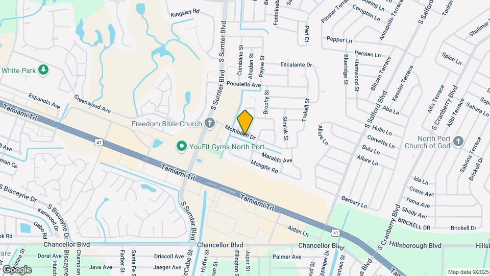 4691 McKibben Dr Map and Location Details