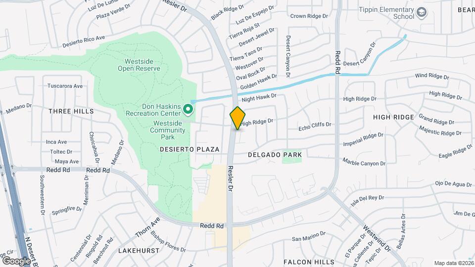 1117 W Bend Ln Map and Location Details