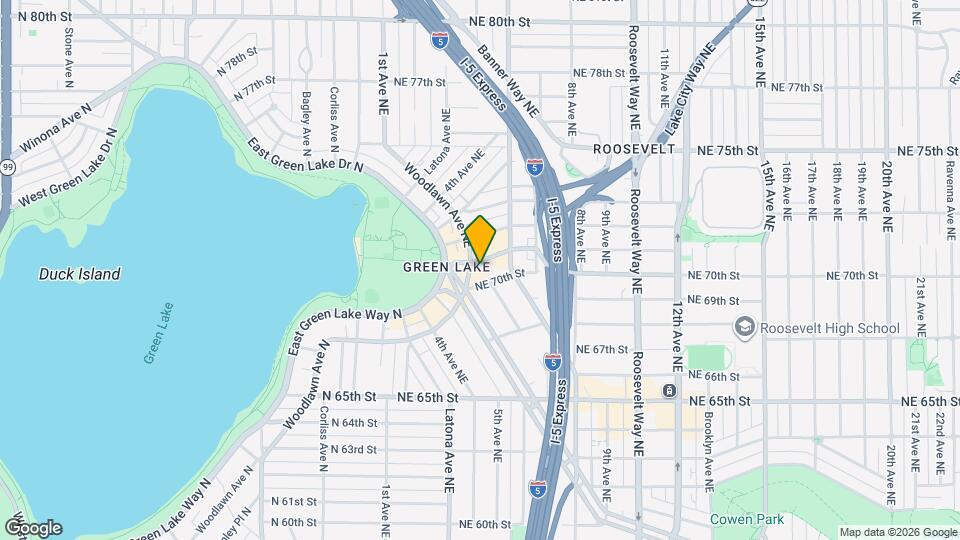 401 NE 71st St Map and Location Details