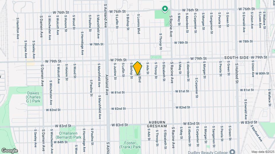 1401 W 80th St Map and Location Details