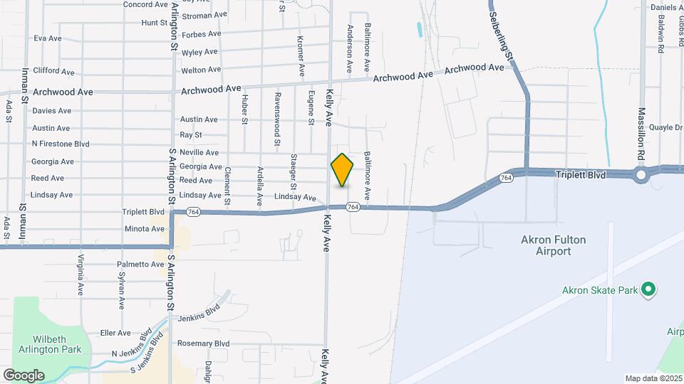 780 Anderson Ave Map and Location Details