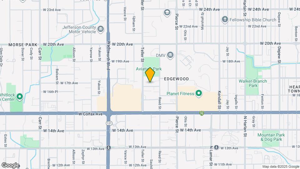 7145 W 16th Pl Mapa y Detalles de la Ubicación