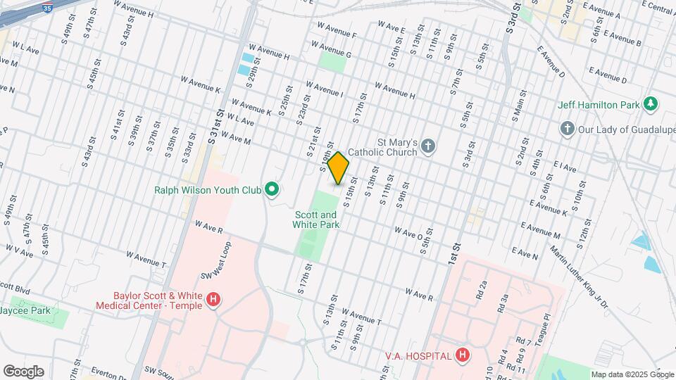 1325 S 17th St Map and Location Details