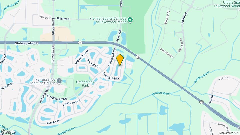15679 Lemon Fish Dr Map and Location Details