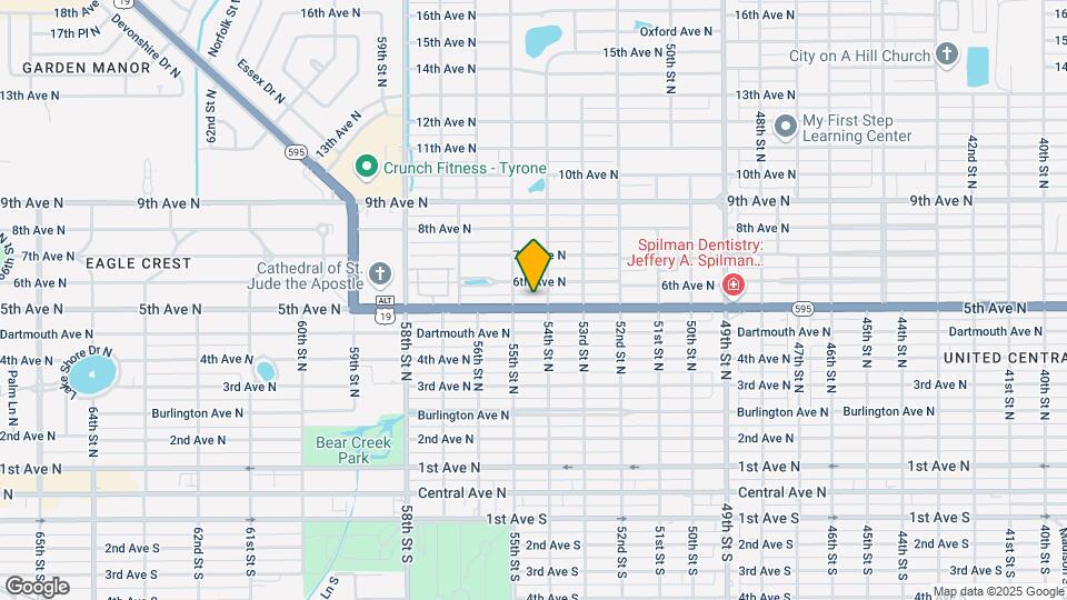 5425 5th Ave N Map and Location Details
