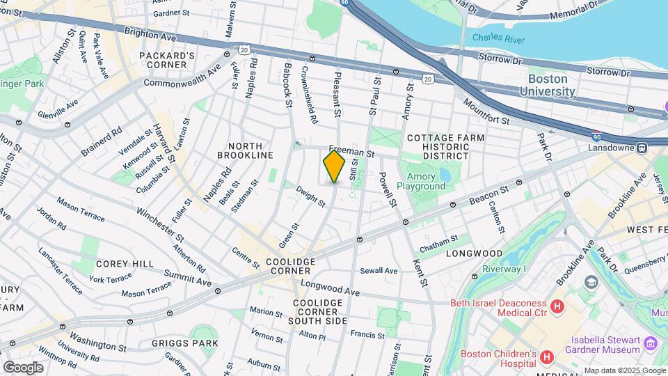 94 Pleasant St, Unit 1 Map and Location Details