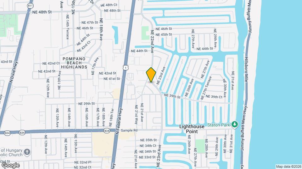 2220 NE 41st St Map and Location Details