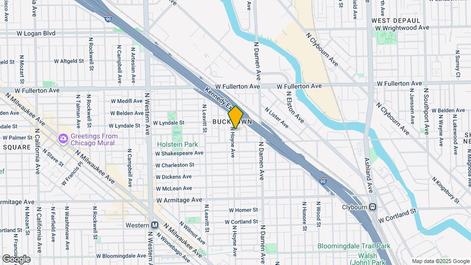 2221 N Hoyne Ave, Unit 2 Mapa y Detalles de la Ubicación