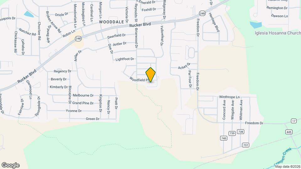 320 Candlebrook Dr Map and Location Details