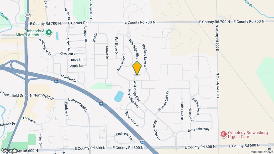 1115 Wild Ridge Blvd Map and Location Details