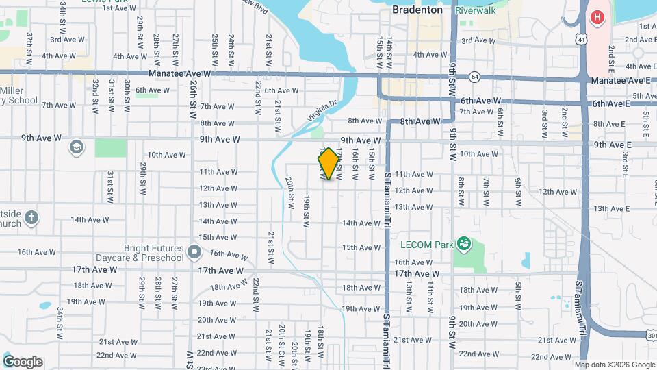 1712 12th Ave W Map and Location Details