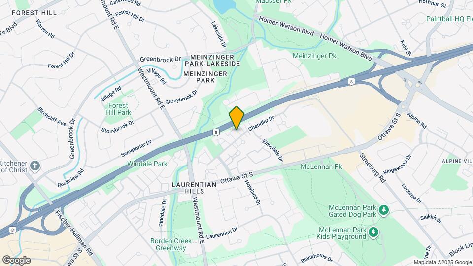 166 Chandler Dr Map and Location Details