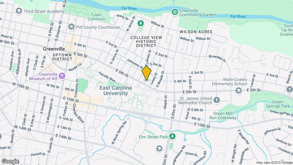 1301 E 5th St Mapa y Detalles de la Ubicación