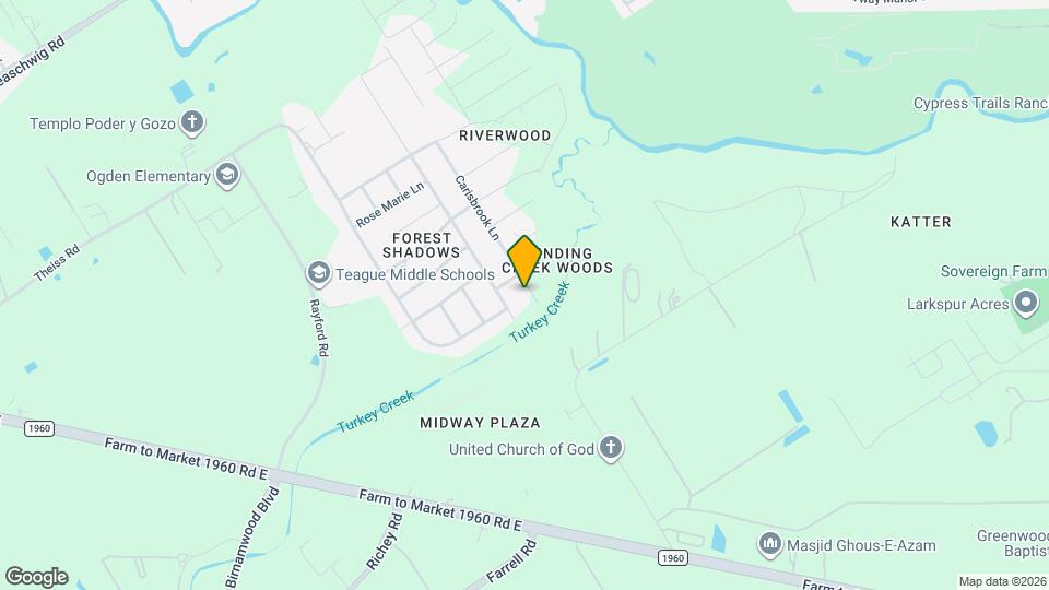 21315 Carisbrook Ln, Unit 2 Map and Location Details