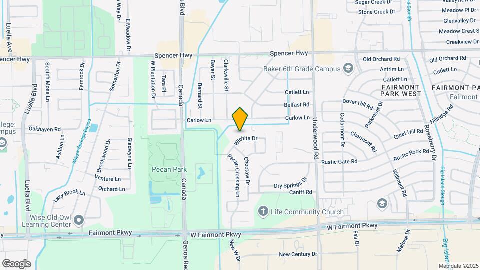 9246 Wichita Dr Map and Location Details