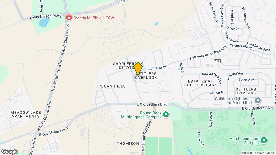 2845 Deerfern Ln Map and Location Details