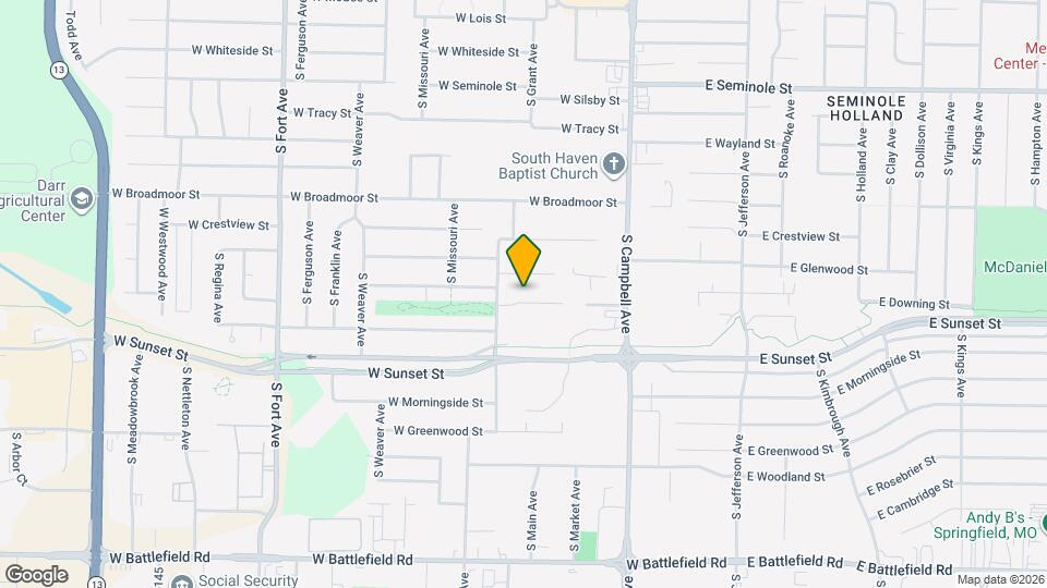 625 W Edgewood St Map and Location Details