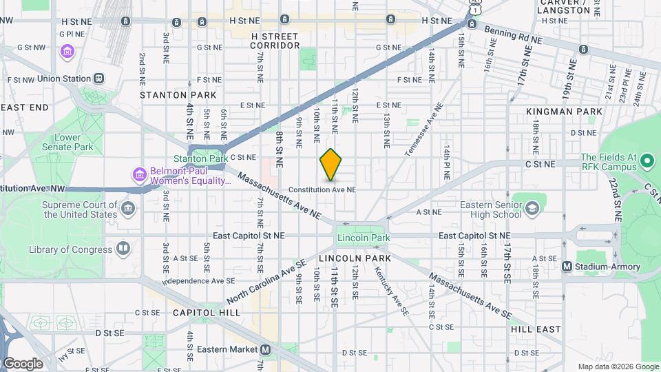 202 11th St NE Map and Location Details