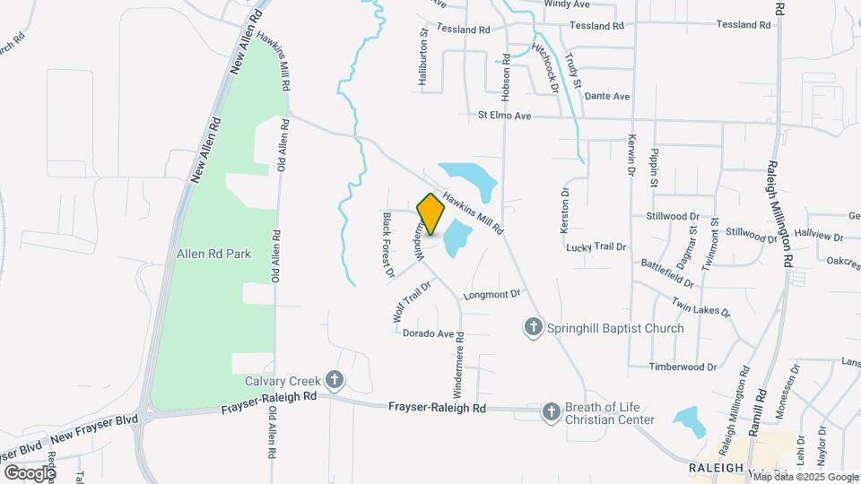 3638 Russelwood Dr Map and Location Details