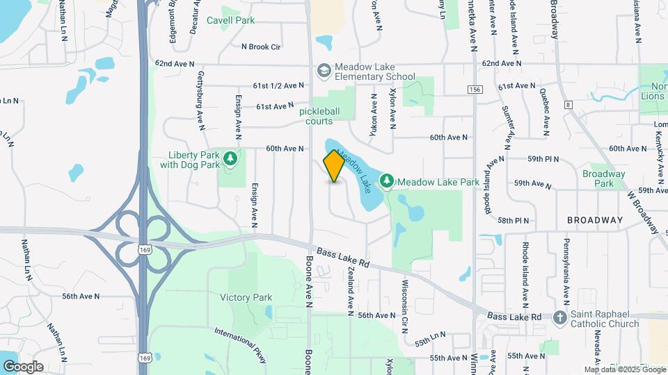 5900 Aquila Ave N Map and Location Details
