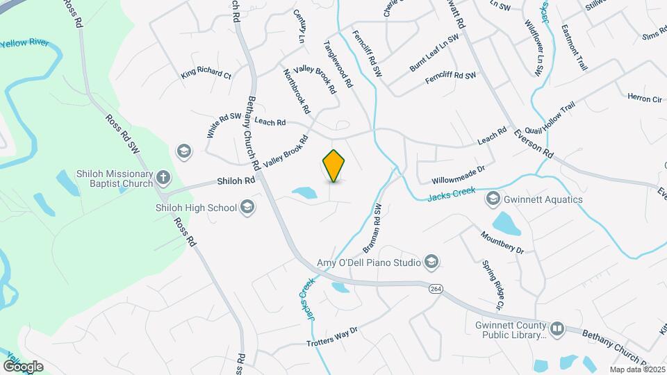 2631 Rock Point Ln Map and Location Details