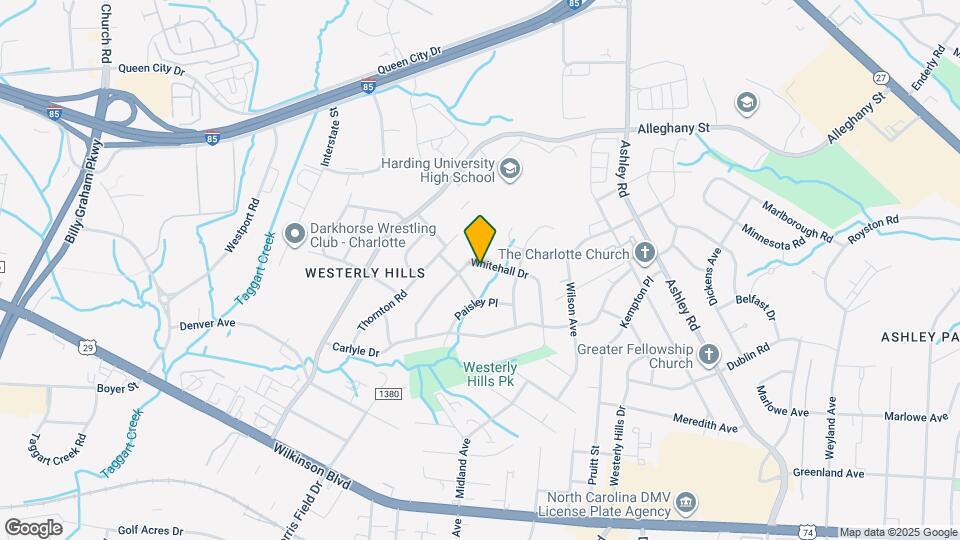 3941 Whitehall Dr Mapa y Detalles de la Ubicación
