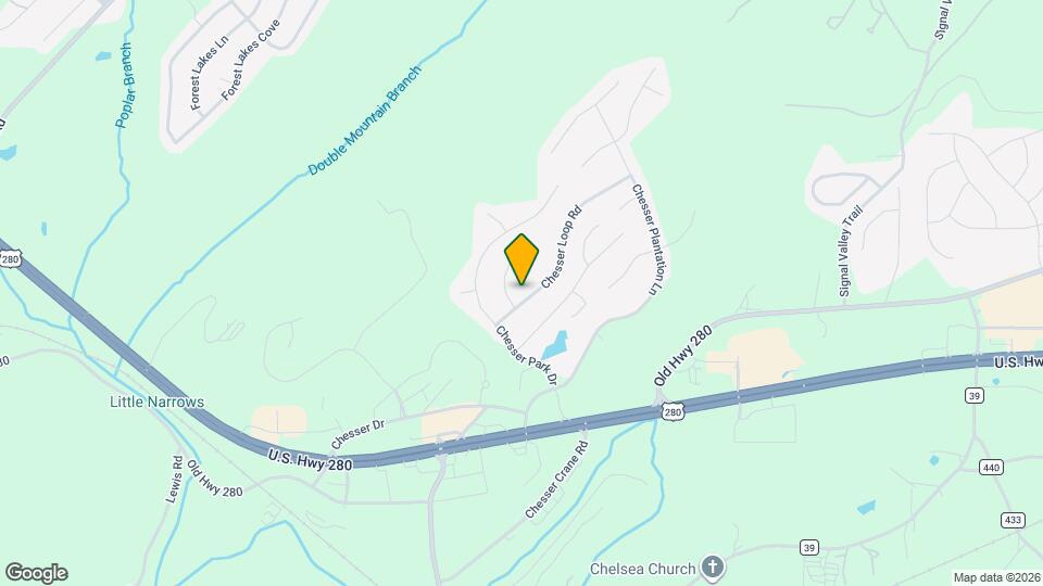 230 Chesser Loop Rd Map and Location Details