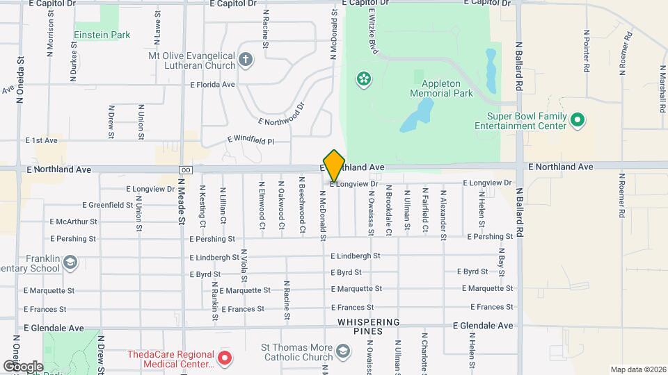 2709 Hillwood Ct Map and Location Details