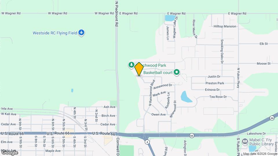 600 Oak Creek Dr Map and Location Details