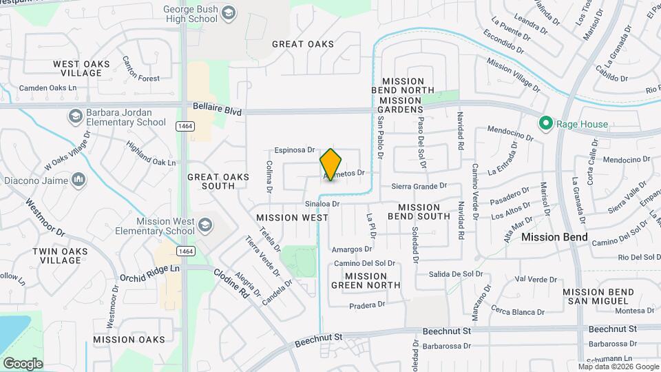 7310 Londres Dr Map and Location Details