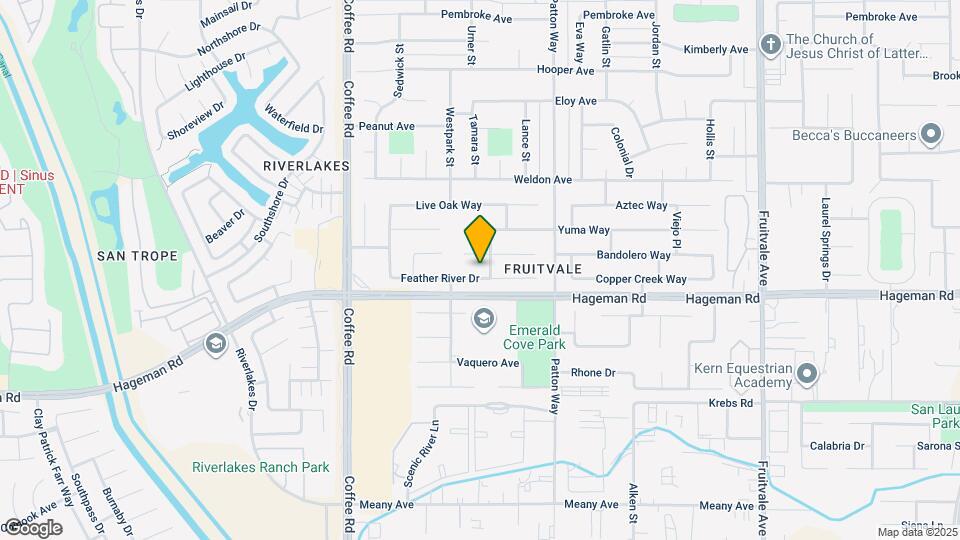 7504 Feather River Dr Map and Location Details