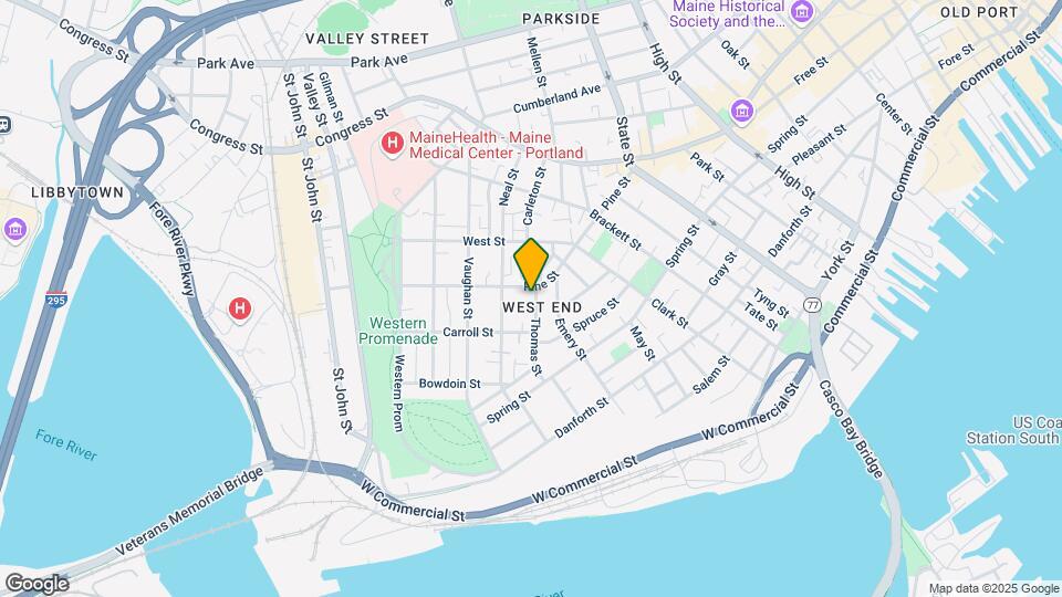 70 Thomas St, Unit 1 Map and Location Details