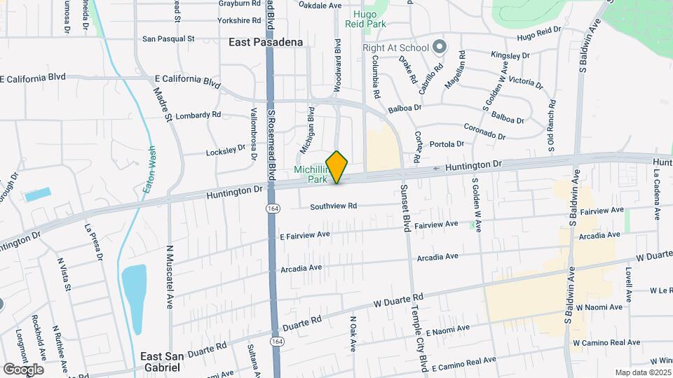 9128-9136 Huntington Dr Map and Location Details