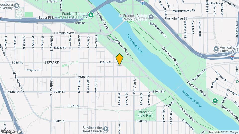 2416 34th Ave S Map and Location Details
