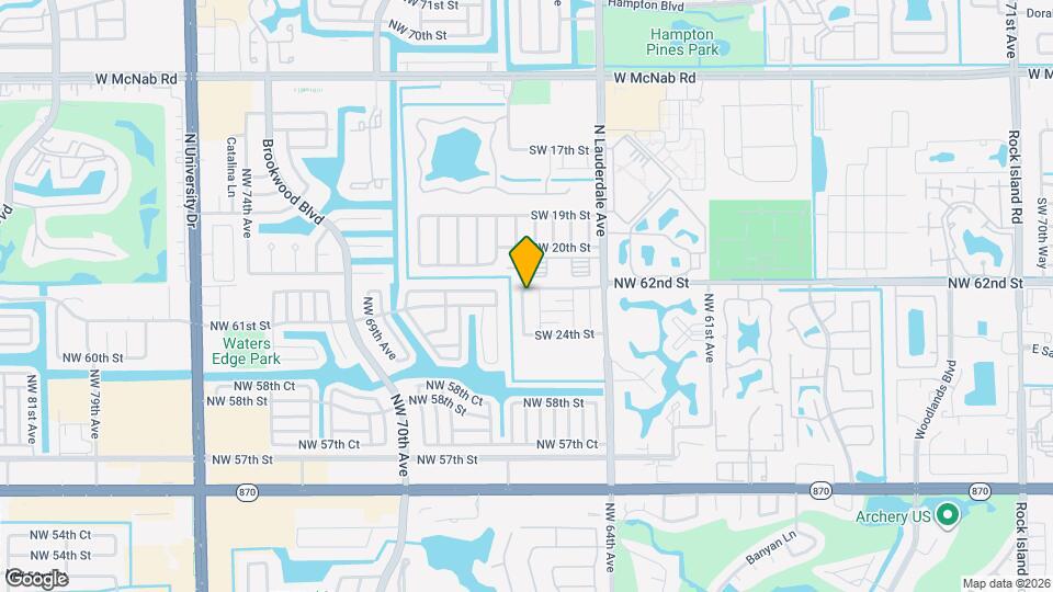 2306 SW 82nd Ter Mapa y Detalles de la Ubicación