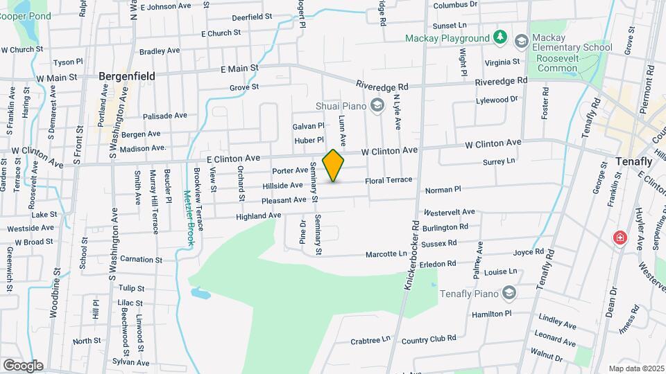 204 Hillside Ave Mapa y Detalles de la Ubicación