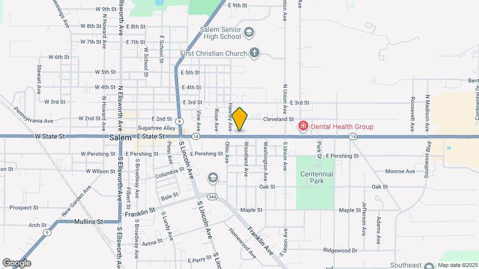 1048 E State St Map and Location Details