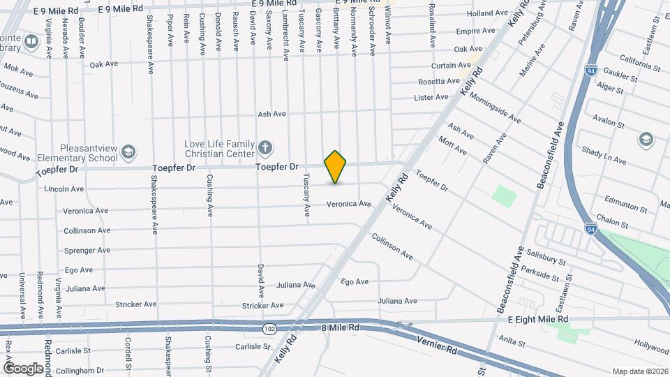 17686 Lincoln Ave Map and Location Details