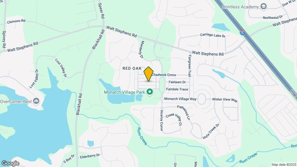 613 Brookwater Dr Map and Location Details